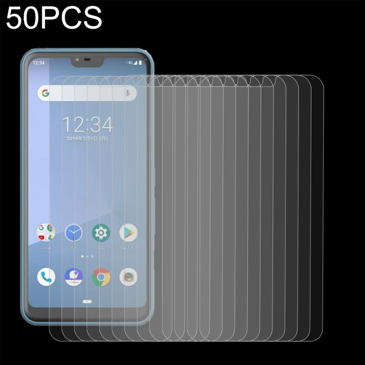 10 PCS 0.26mm 9H 2.5D Tempered Glass Film For Fujitsu Arrows U 801FJ