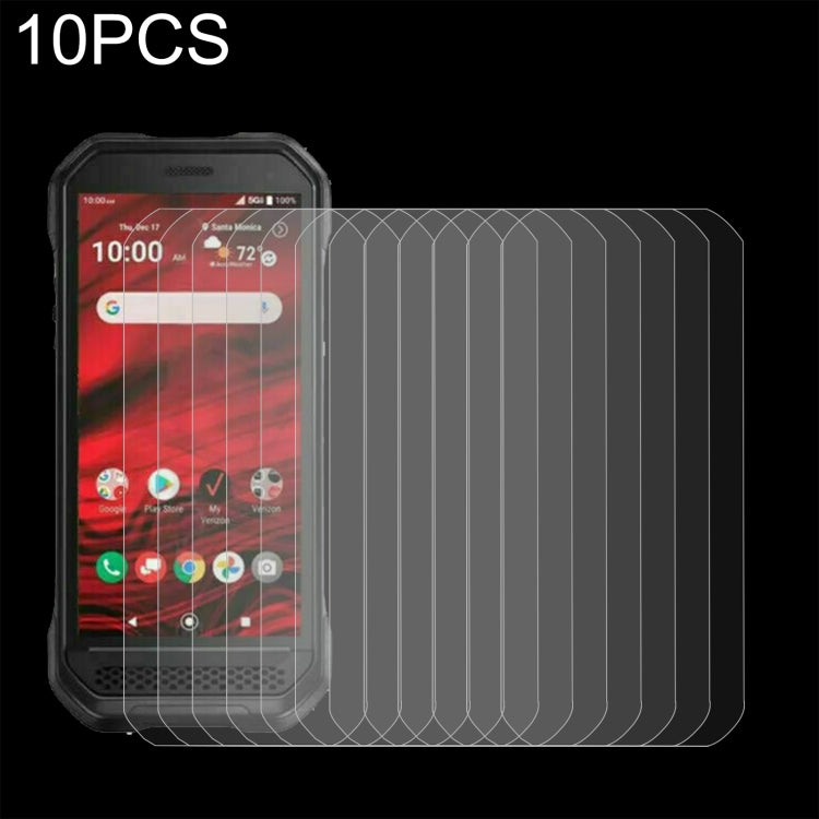 10 PCS 0.26mm 9H 2.5D Tempered Glass Film For Kyocera DuraForce Ultra 5G