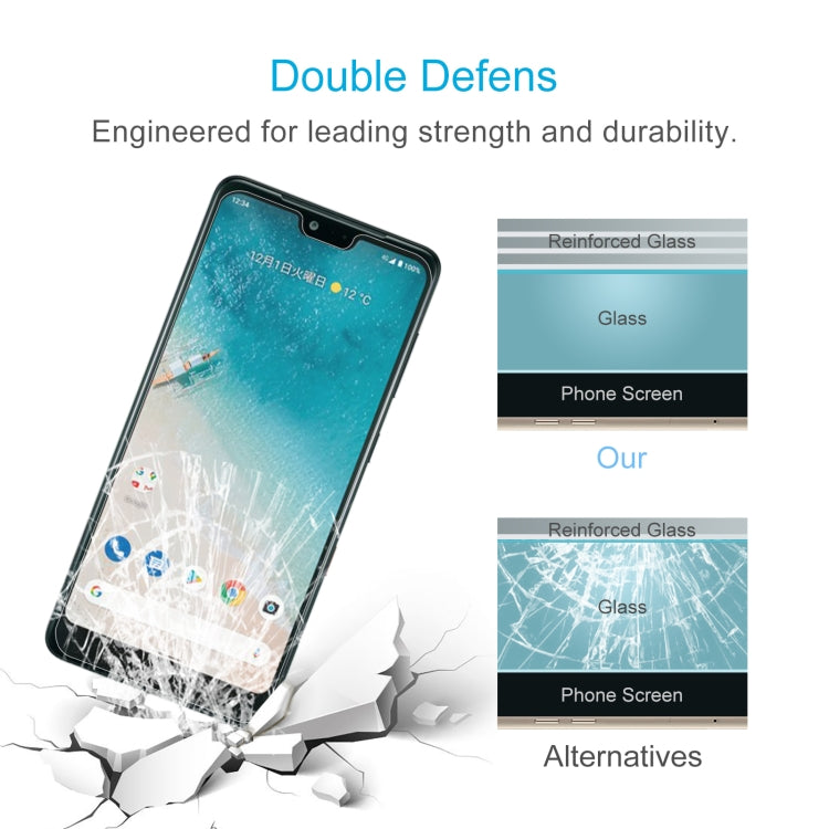 10 PCS 0.26mm 9H 2.5D Tempered Glass Film For Kyocera Android One S8