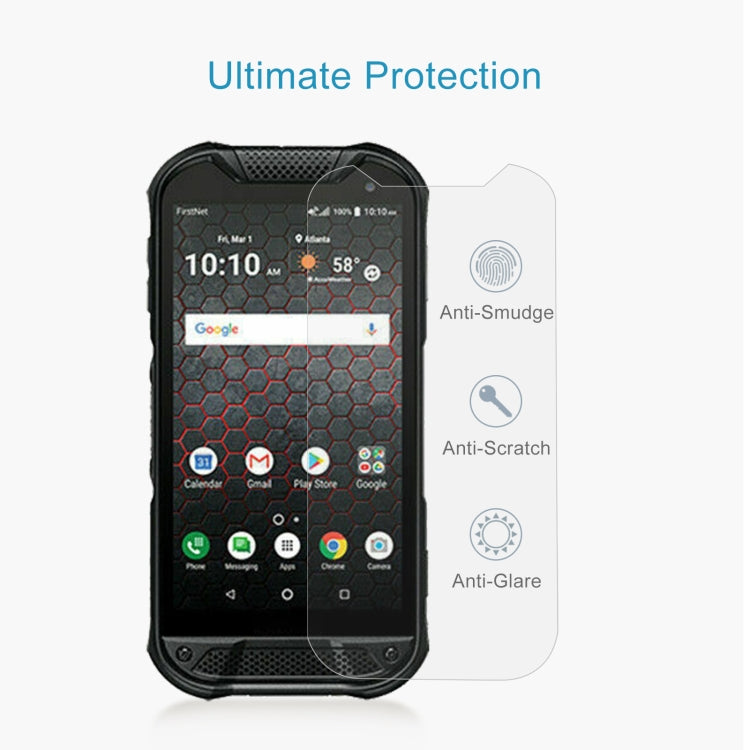 10 PCS 0.26mm 9H 2.5D Tempered Glass Film For Kyocera DuraForce PRO 2 FIRSTNET