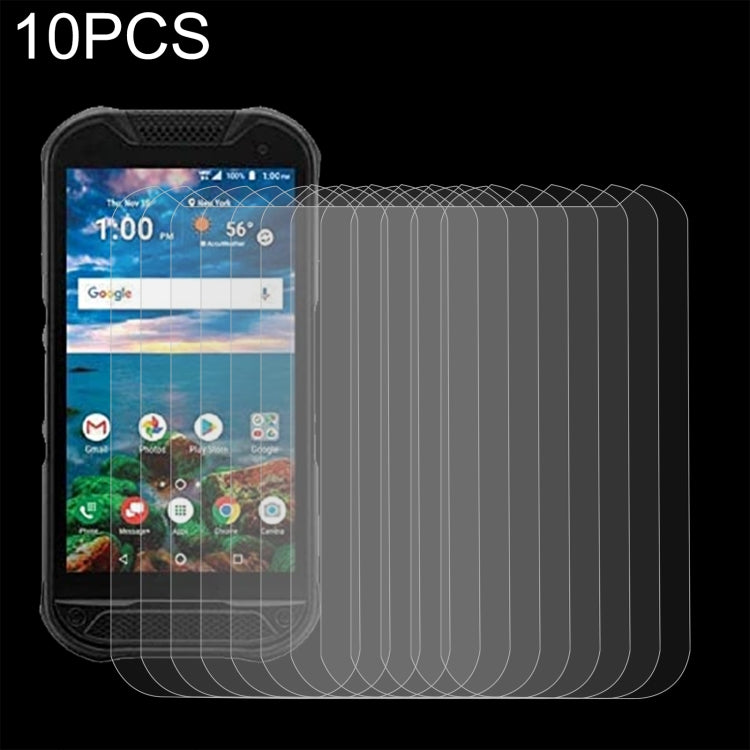 10 PCS 0.26mm 9H 2.5D Tempered Glass Film For Kyocera DuraForce PRO 2 Unlocked