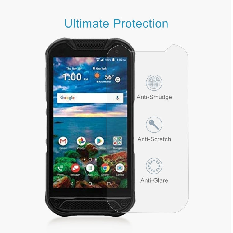 10 PCS 0.26mm 9H 2.5D Tempered Glass Film For Kyocera DuraForce PRO 2 Unlocked