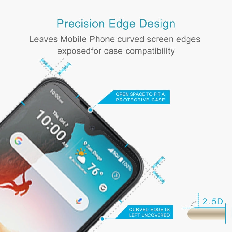 10 PCS 0.26mm 9H 2.5D Tempered Glass Film For Kyocera DuraSport 5G
