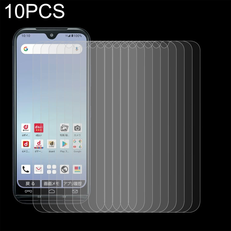 10 PCS 0.26mm 9H 2.5D Tempered Glass Film For Kyocera KY-51B