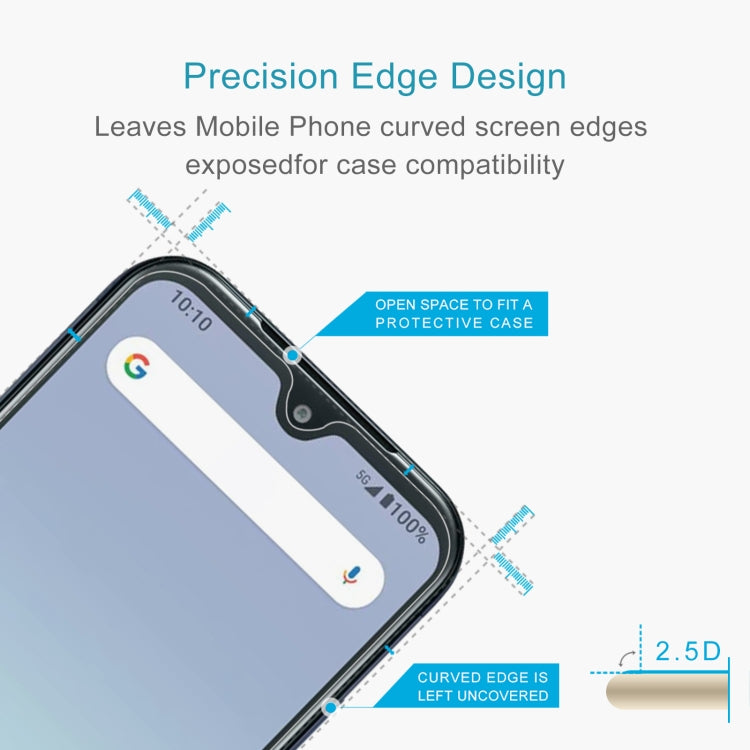 10 PCS 0.26mm 9H 2.5D Tempered Glass Film For Kyocera KY-51B