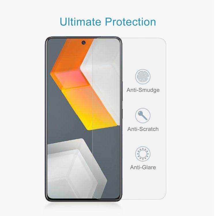 10 PCS 0.26mm 9H 2.5D Tempered Glass Film For vivo iQOO Neo5 SE