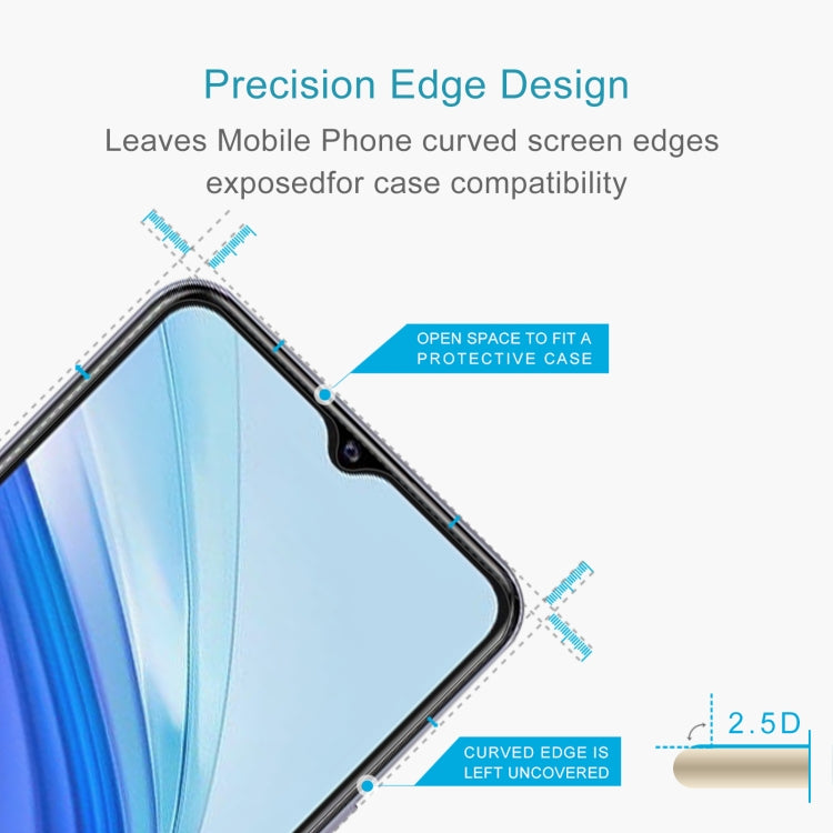 10 PCS 0.26mm 9H 2.5D Tempered Glass Film For vivo iQOO U3X Standard