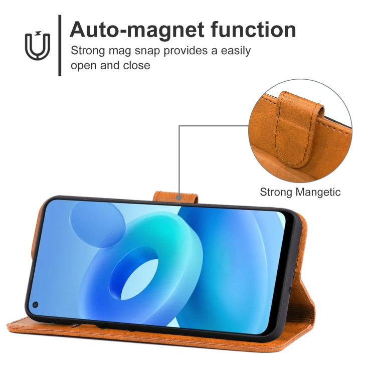 For OPPO A95 5G Leather Phone Case