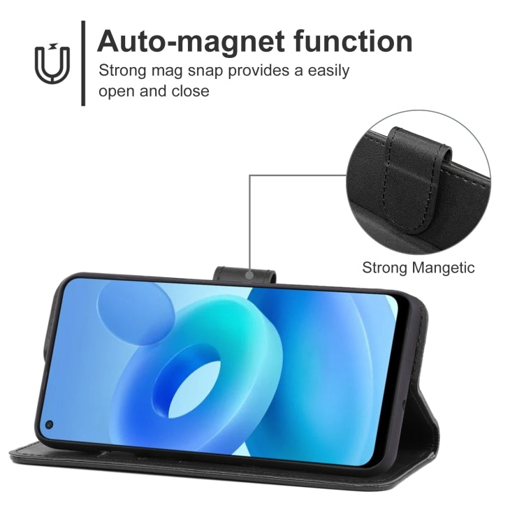 For OPPO A95 5G Leather Phone Case