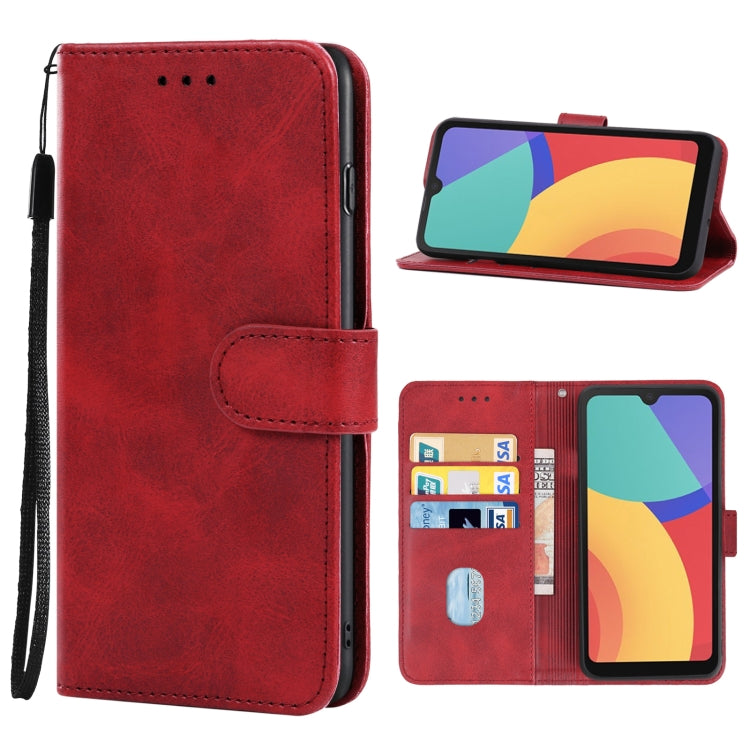 For Alcatel 1L Pro 2021 Leather Phone Case