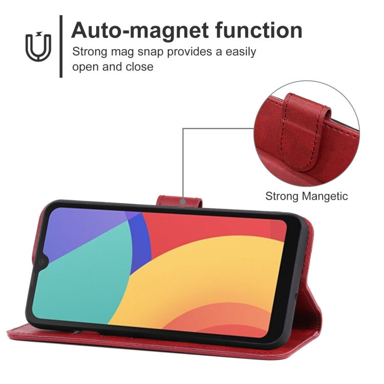 For Alcatel 1L Pro 2021 Leather Phone Case