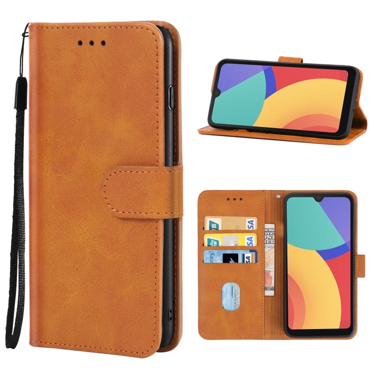 For Alcatel 1L Pro 2021 Leather Phone Case