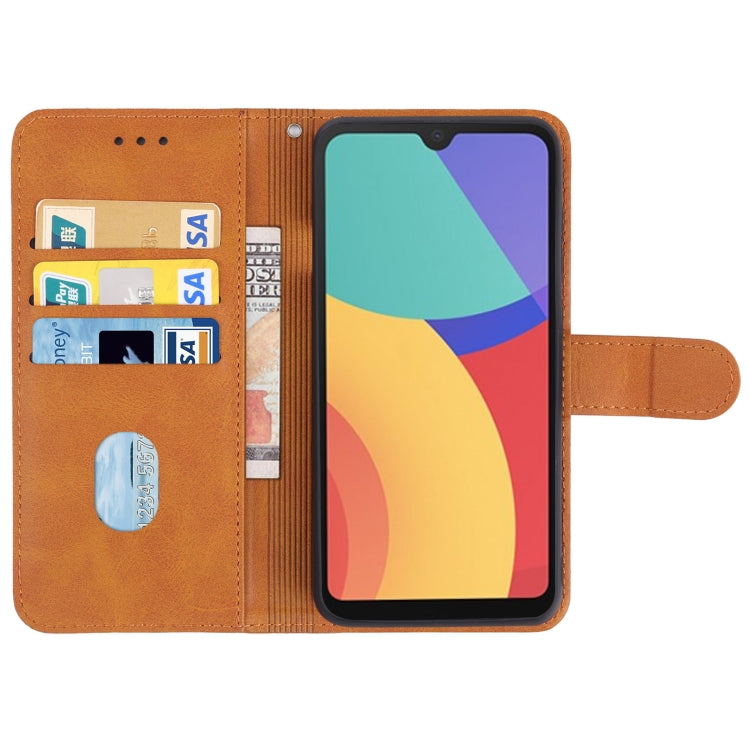 For Alcatel 1L Pro 2021 Leather Phone Case