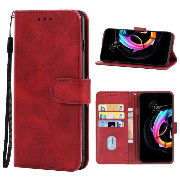 For Motorola Edge 20 Fusion Leather Phone Case