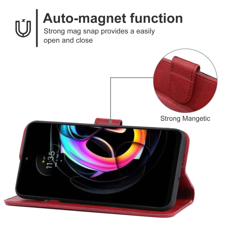 For Motorola Edge 20 Fusion Leather Phone Case