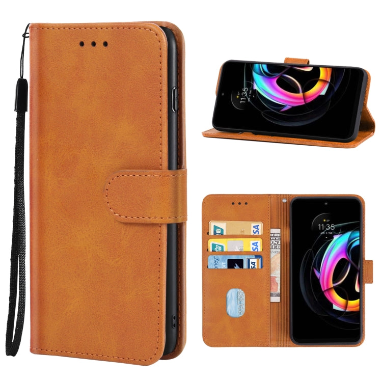 For Motorola Edge 20 Fusion Leather Phone Case
