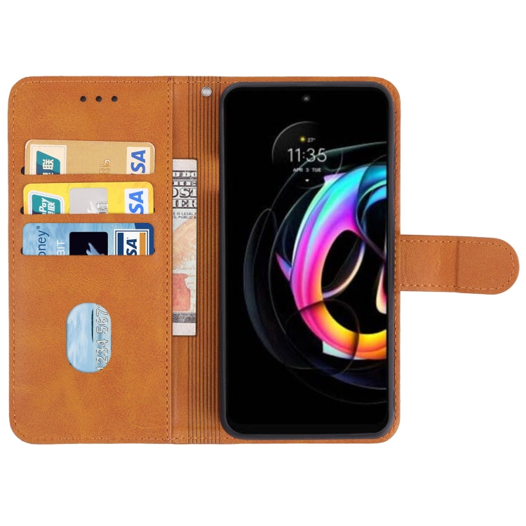 For Motorola Edge 20 Fusion Leather Phone Case