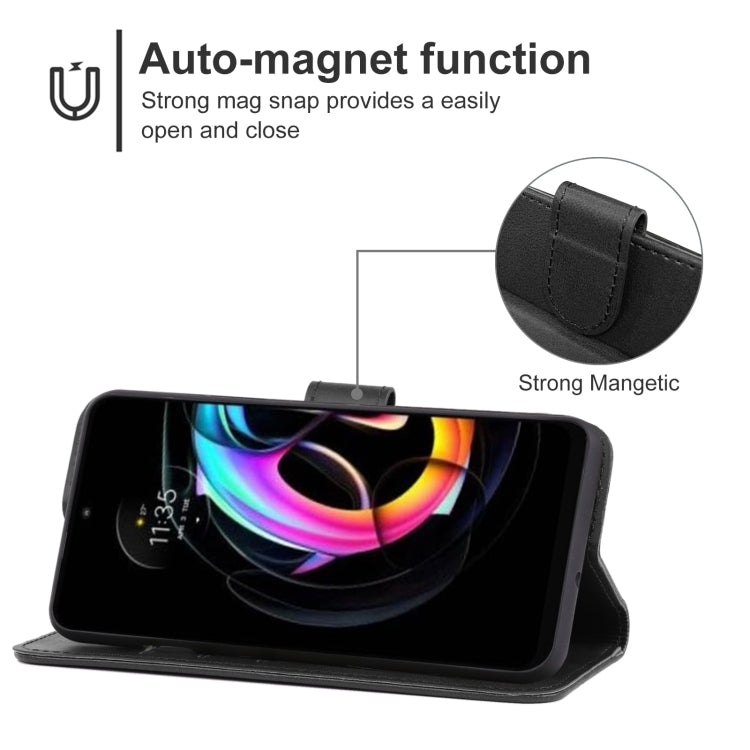 For Motorola Edge 20 Fusion Leather Phone Case