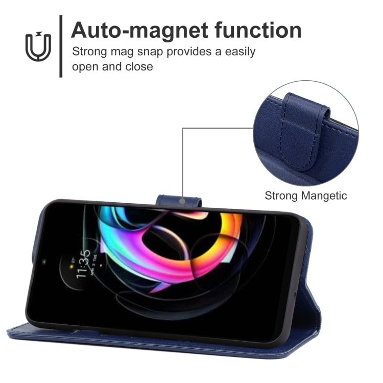 For Motorola Edge 20 Fusion Leather Phone Case