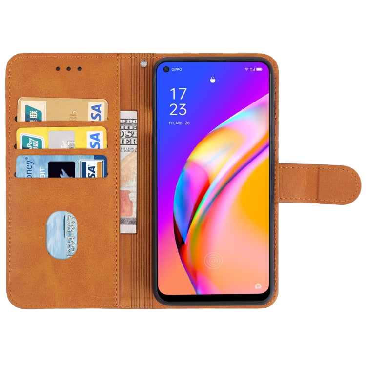 For OPPO F19s Leather Phone Case