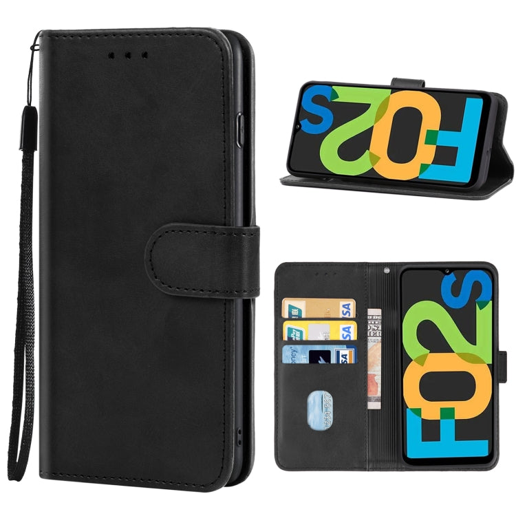For Samsung Galaxy F02s US Version Leather Phone Case