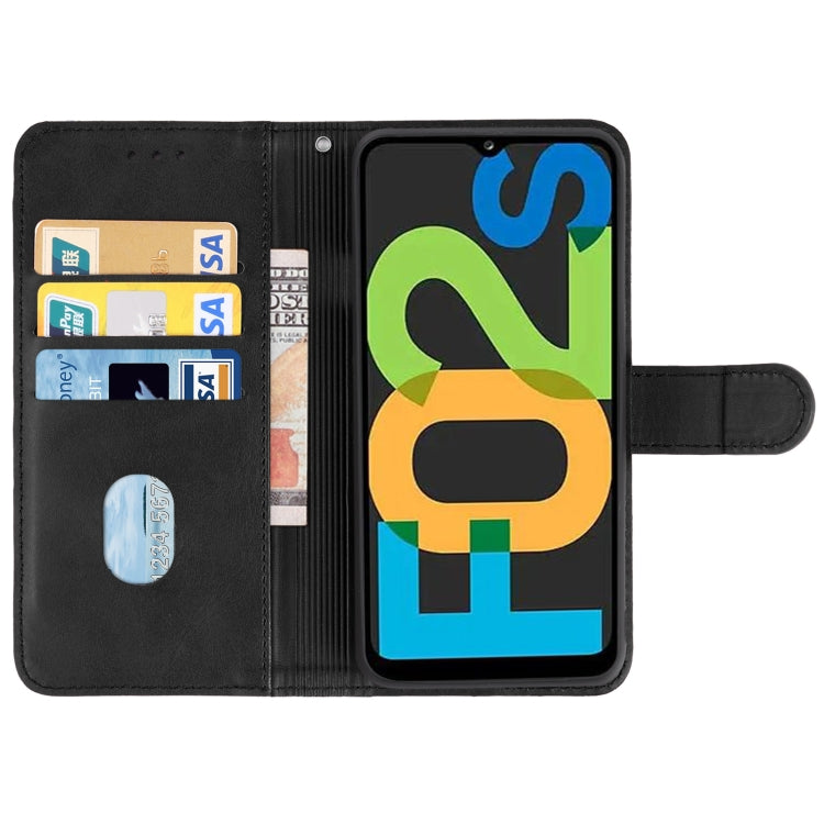 For Samsung Galaxy F02s US Version Leather Phone Case
