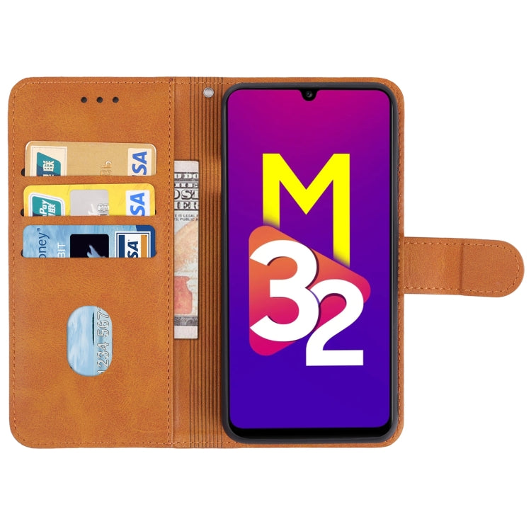 For Samsung Galaxy M32 5G Leather Phone Case