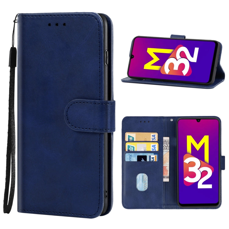 For Samsung Galaxy M32 5G Leather Phone Case