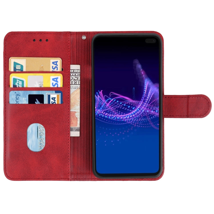 For Sharp Aquos Sense 4 Plus Leather Phone Case