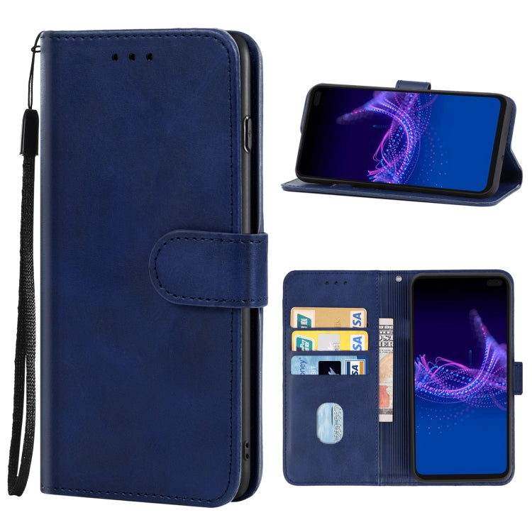 For Sharp Aquos Sense 4 Plus Leather Phone Case