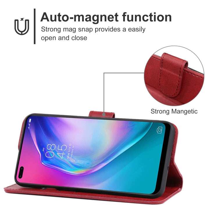 For Tecno Camon 16 Pro Leather Phone Case
