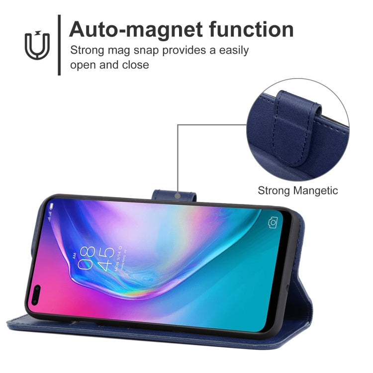 For Tecno Camon 16 Pro Leather Phone Case