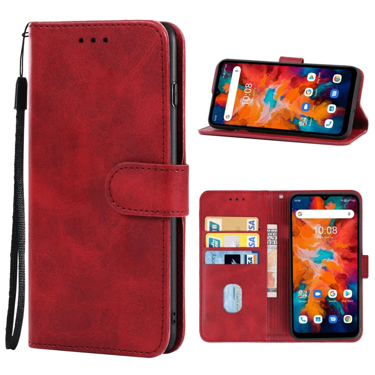 For UMIDIGI BISON X10 Leather Phone Case