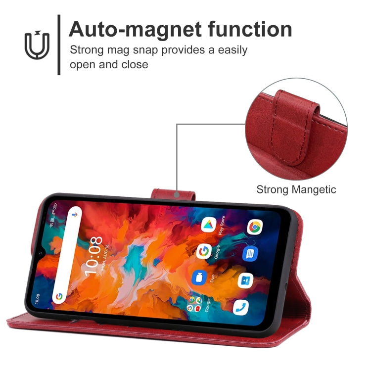For UMIDIGI BISON X10 Leather Phone Case