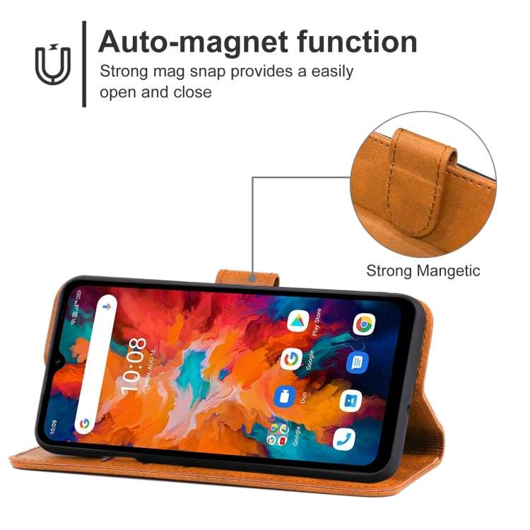 For UMIDIGI BISON X10 Leather Phone Case