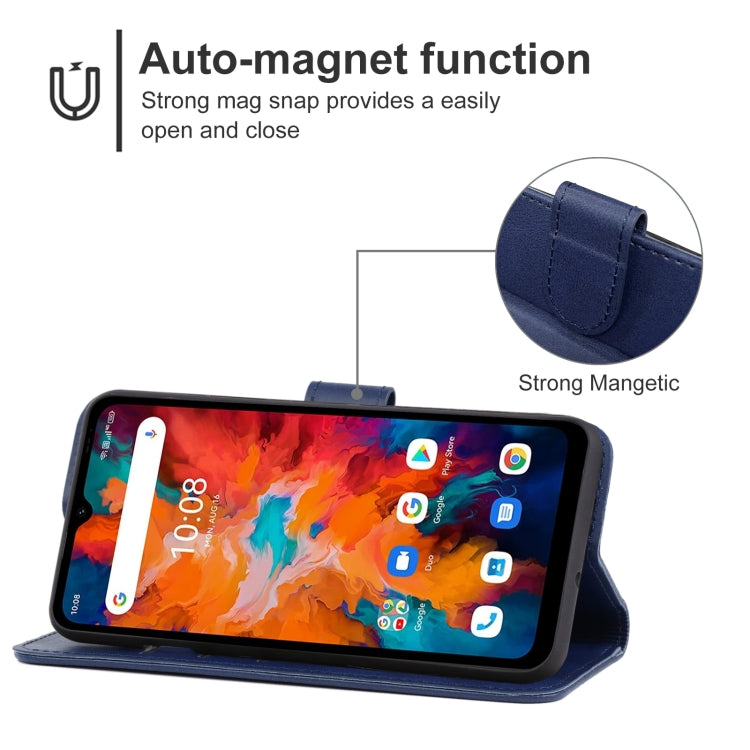 For UMIDIGI BISON X10 Leather Phone Case