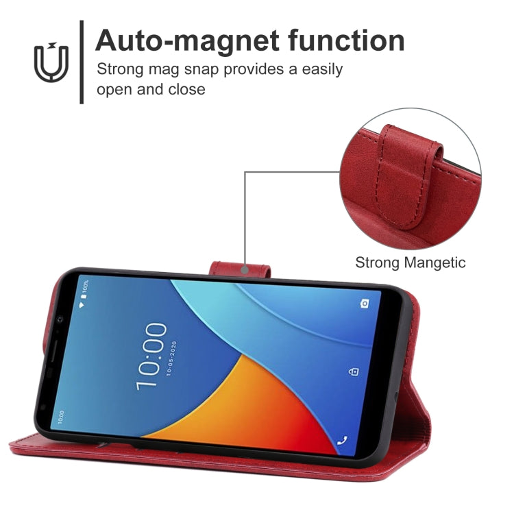 For Wiko Sunny 5 Leather Phone Case
