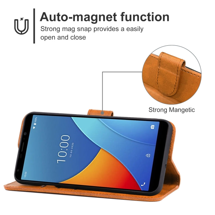 For Wiko Sunny 5 Leather Phone Case