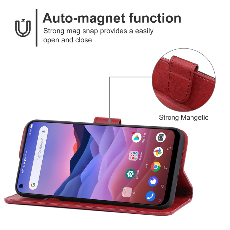 For ZTE A1 ZTG01 5G Leather Phone Case