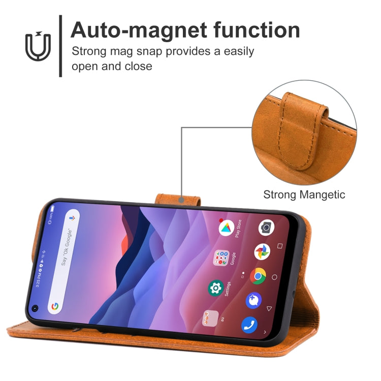 For ZTE A1 ZTG01 5G Leather Phone Case