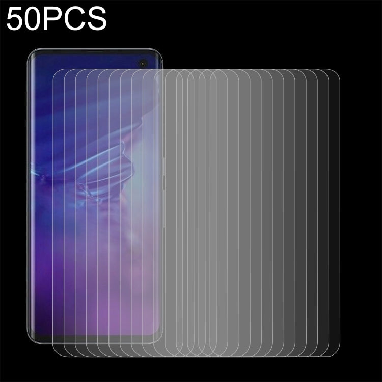 50 PCS 0.26mm 9H 2.5D Tempered Glass Film For Fujitsu Arrows 5G F-51A