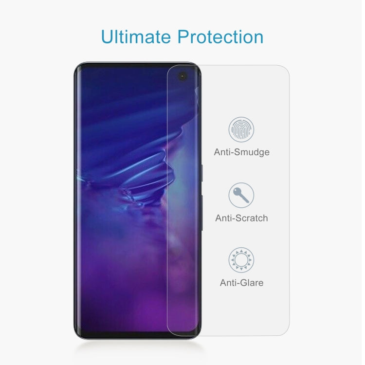 50 PCS 0.26mm 9H 2.5D Tempered Glass Film For Fujitsu Arrows 5G F-51A