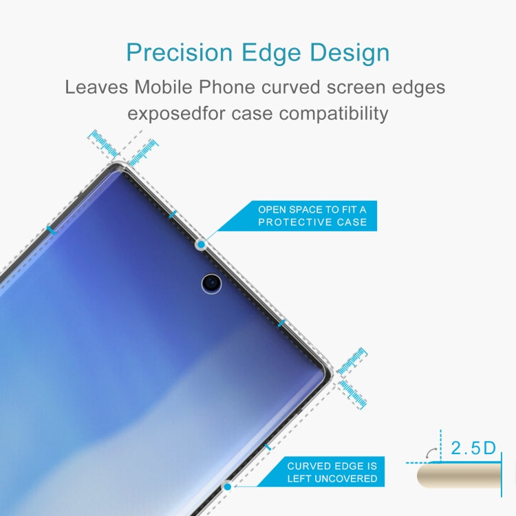 50 PCS 0.26mm 9H 2.5D Tempered Glass Film For Fujitsu Arrows NX9