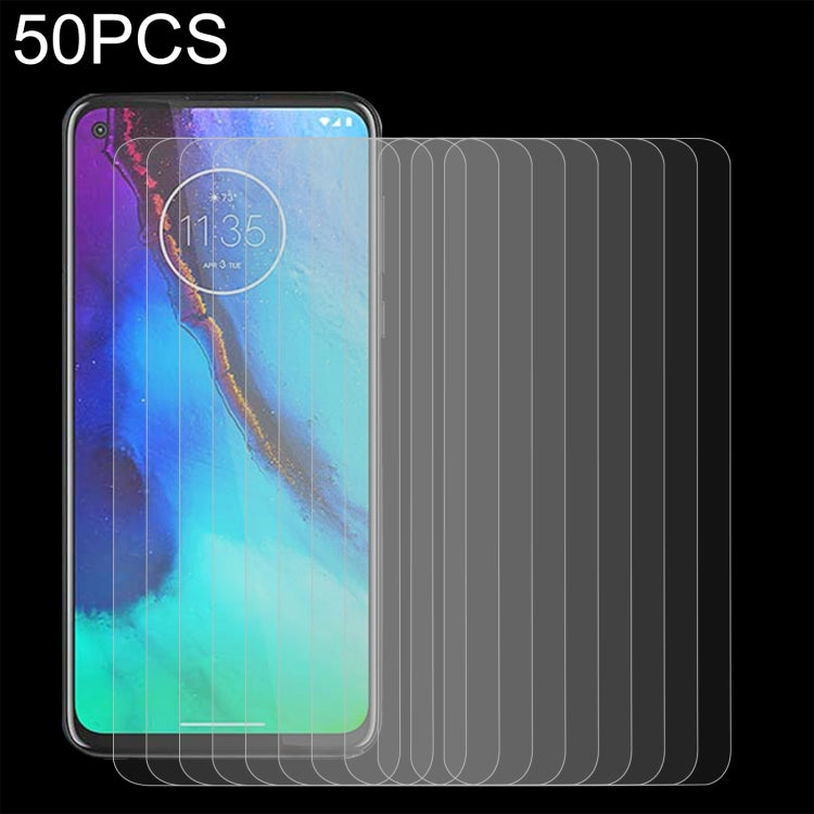 50 PCS 0.26mm 9H 2.5D Tempered Glass Film For Motorola Moto G Stylus 2022