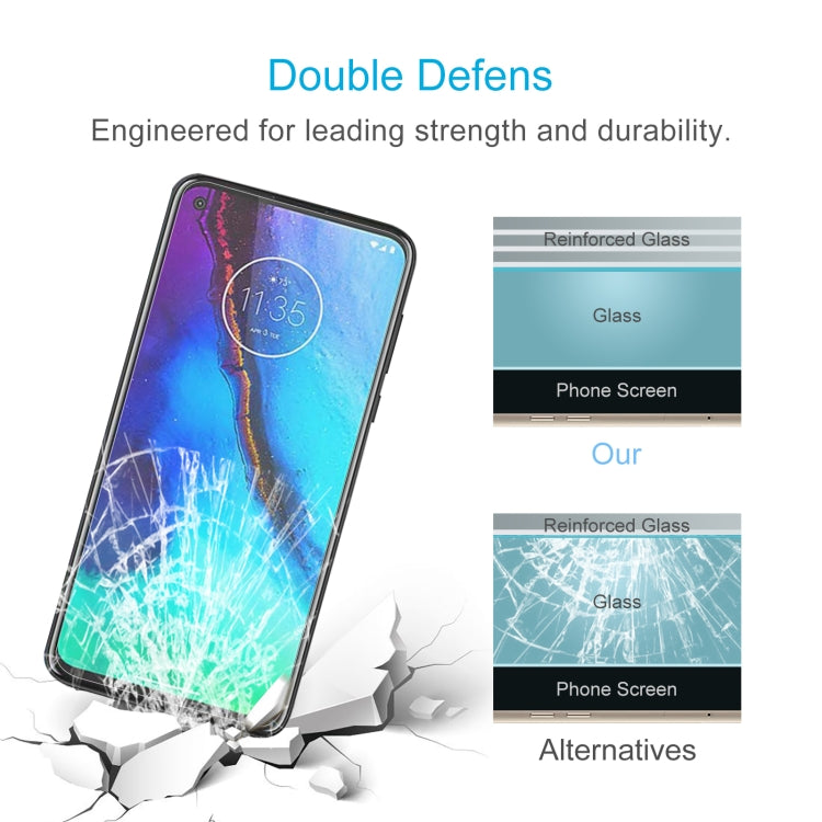 50 PCS 0.26mm 9H 2.5D Tempered Glass Film For Motorola Moto G Stylus 2022