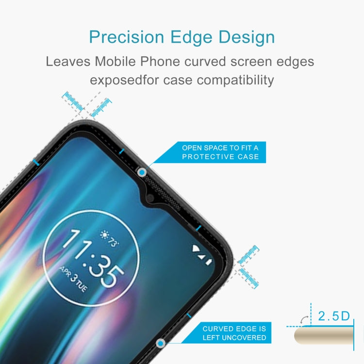 50 PCS 0.26mm 9H 2.5D Tempered Glass Film For Motorola Defy 2021
