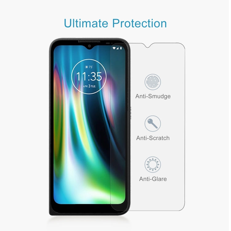 50 PCS 0.26mm 9H 2.5D Tempered Glass Film For Motorola Defy 2021