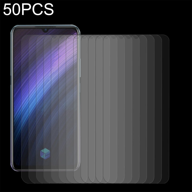 50 PCS 0.26mm 9H 2.5D Tempered Glass Film For vivo iQOO Neo 855