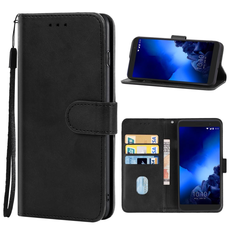 Leather Phone Case For  Alcatel 1x Fingerprint Version