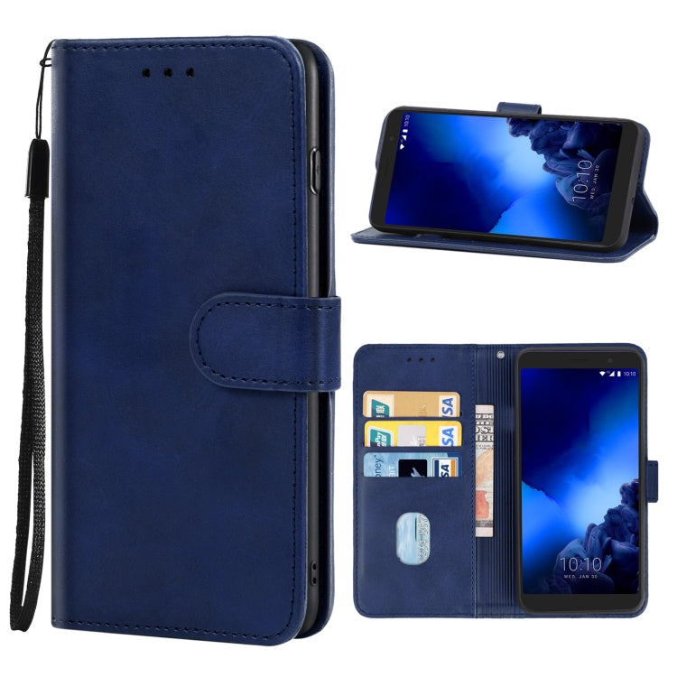 Leather Phone Case For  Alcatel 1x Fingerprint Version